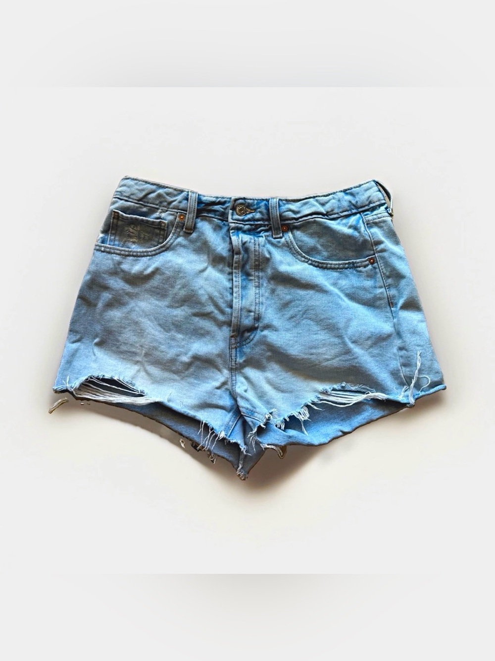 Wild Fable Size 10 Highest Rise Distressed Cutoff Denim Shorts